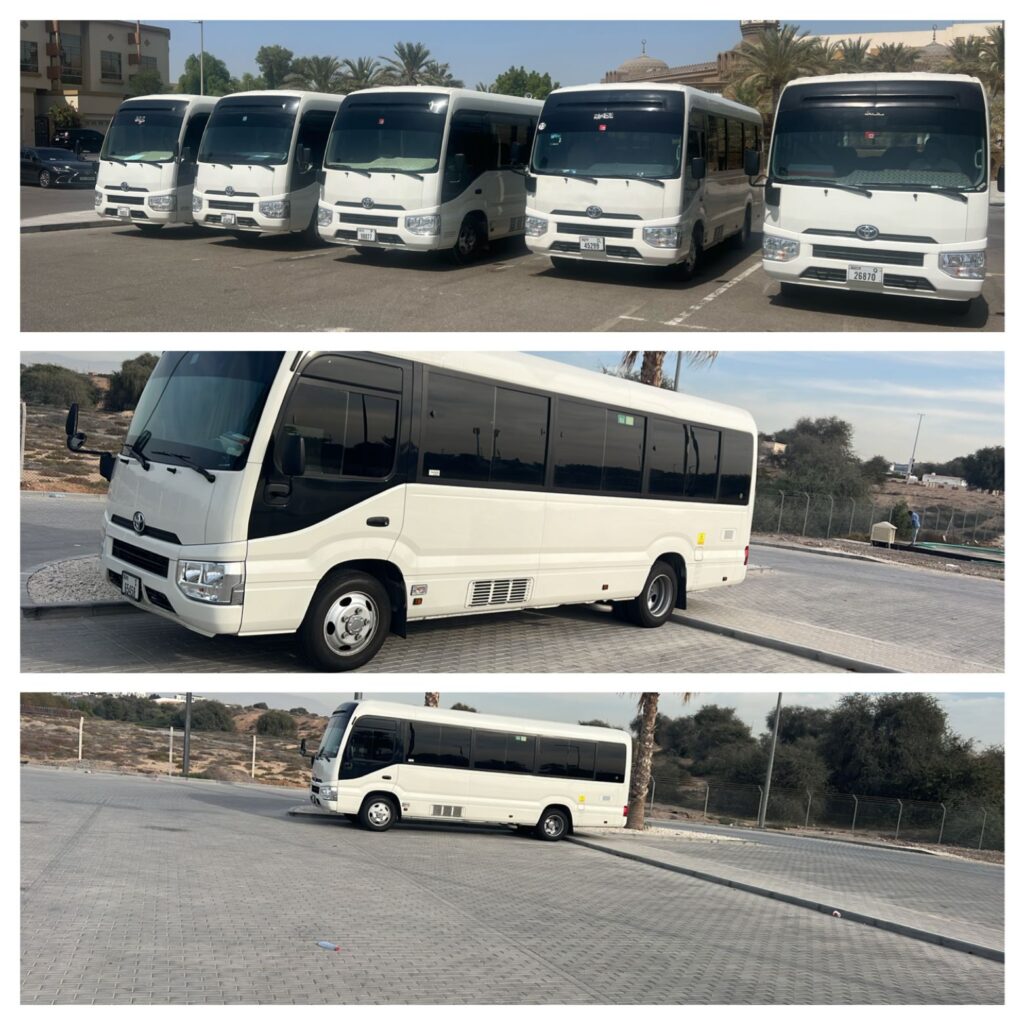 Bus Rental Dubai With Driver